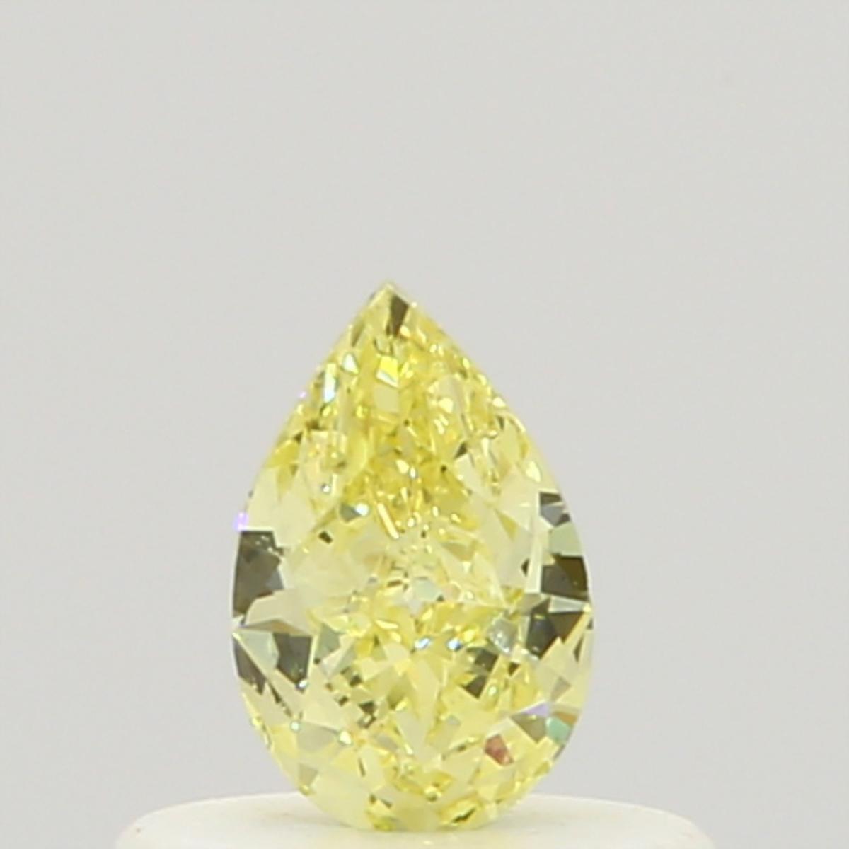 0.35 Carat Pear Cut Natural Diamond