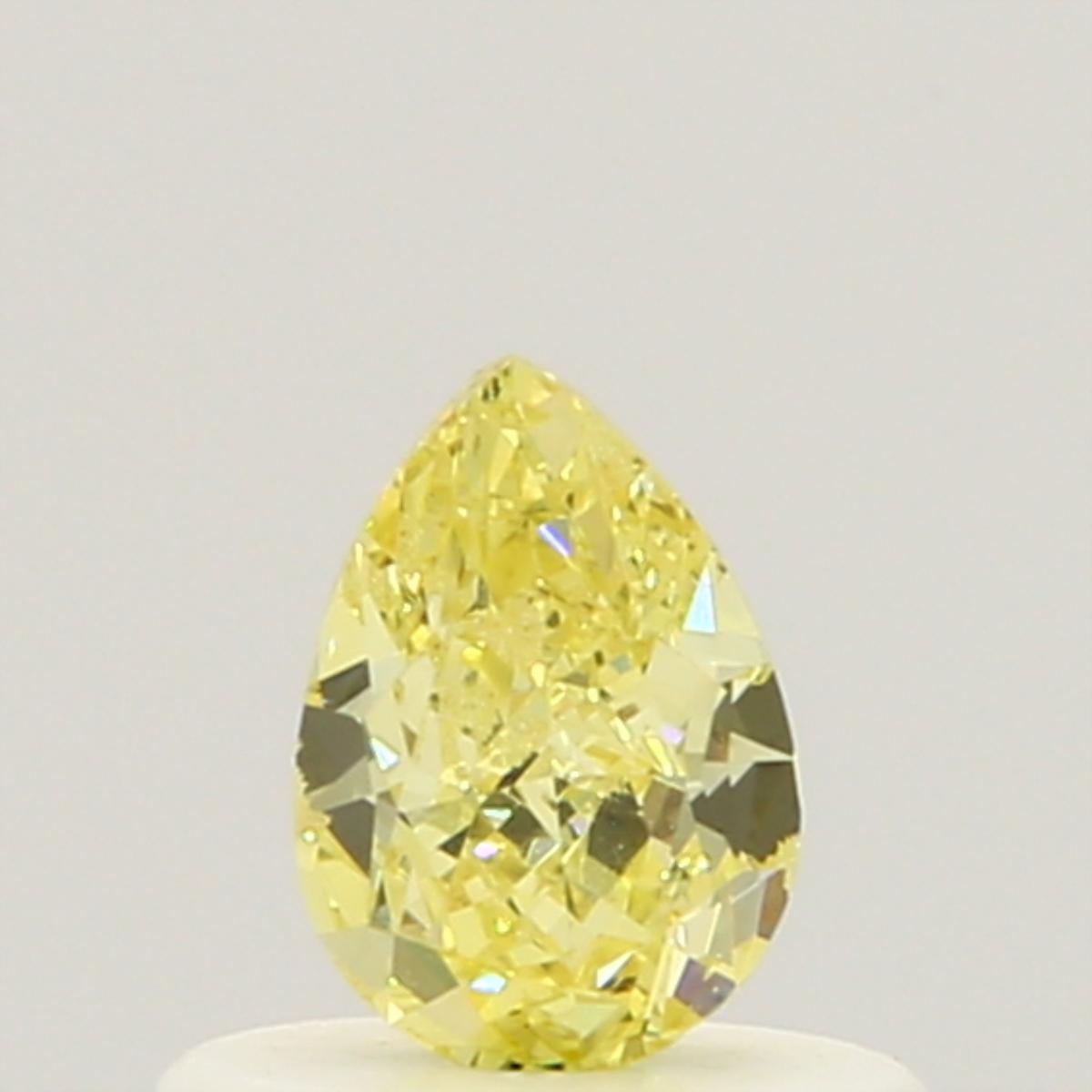 0.38 Carat Pear Cut Natural Diamond