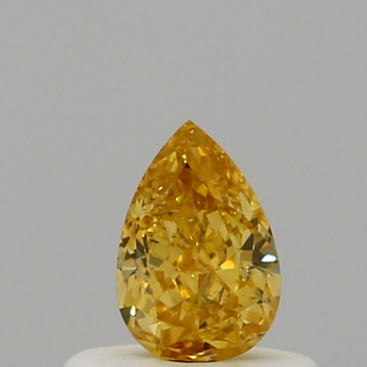 0.4 Carat Pear Cut Natural Diamond