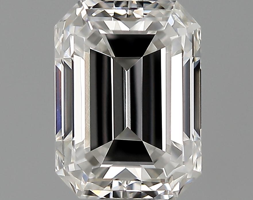 1.01 Carat F-IF Excellent Emerald Diamond Image 1