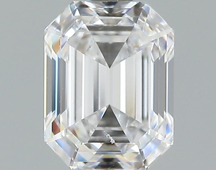 1.02 Carat D-SI1 Ideal Emerald Diamond Image 1