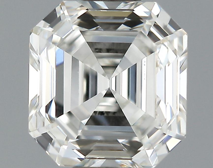 1.02 Carat H-VVS2 Ideal Asscher Diamond Image 1