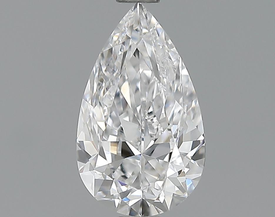 1.00 Carat D-VVS2 Ideal Pear Diamond Image 1