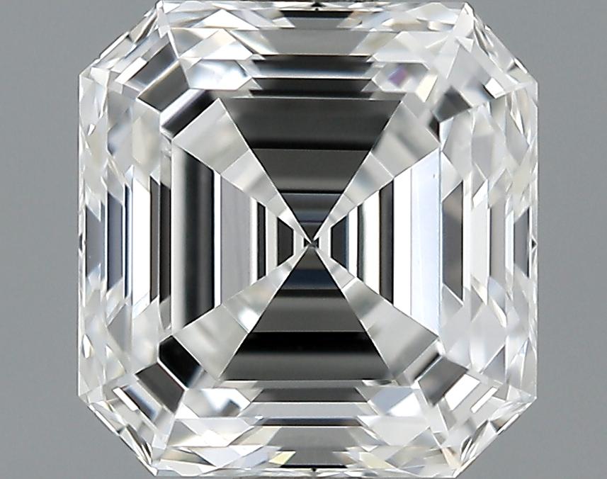 1.01 Carat F-VVS2 Ideal Asscher Diamond Image 