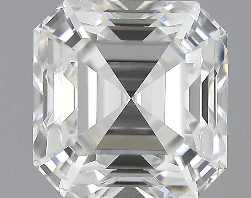 1.01 Carat E-VVS2 Ideal Asscher Diamond Image 