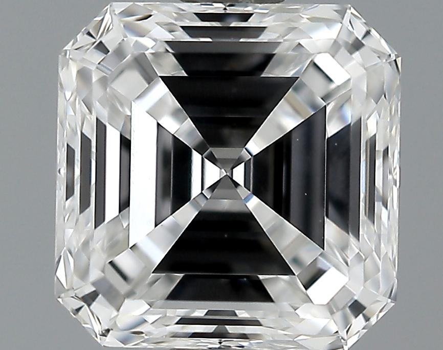 1.02 Carat E-VS2 Ideal Asscher Diamond Image 