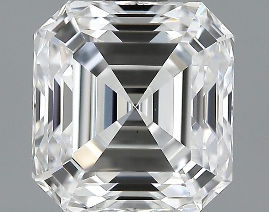 1.02 Carat E-VS1 Ideal Asscher Diamond Image 