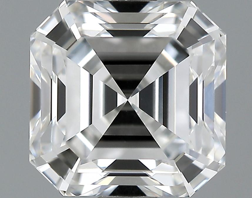1.03 Carat E-VS1 Ideal Asscher Diamond Image 