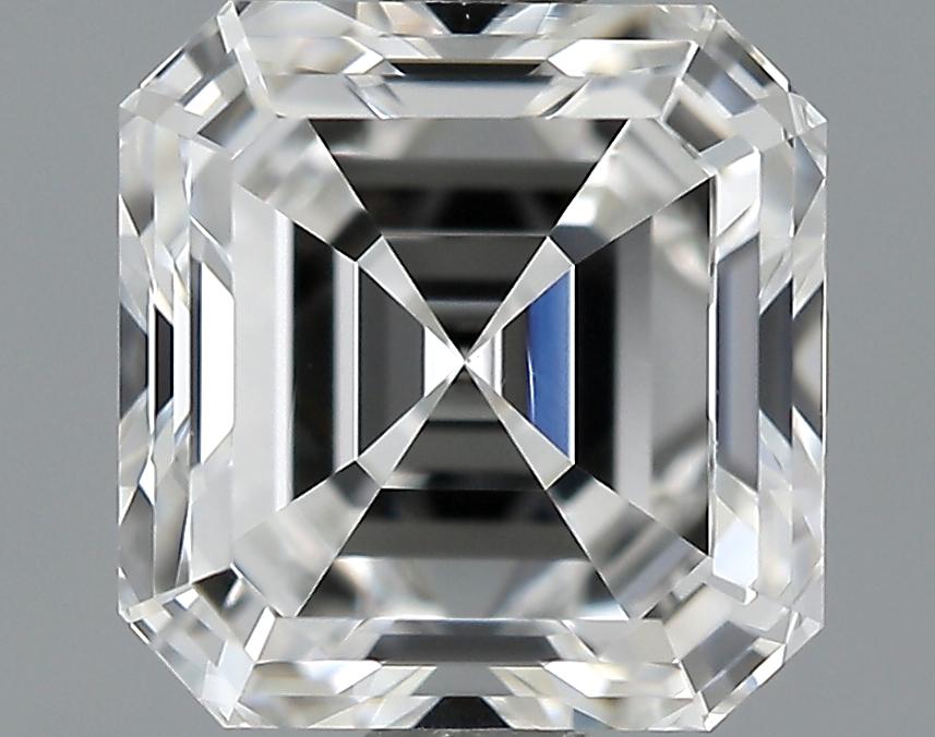1.02 Carat E-VS1 Ideal Asscher Diamond Image 