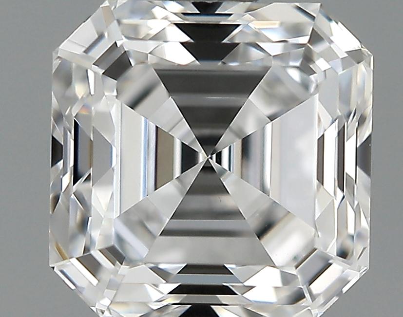 1.03 Carat D-VS1 Ideal Asscher Diamond Image 