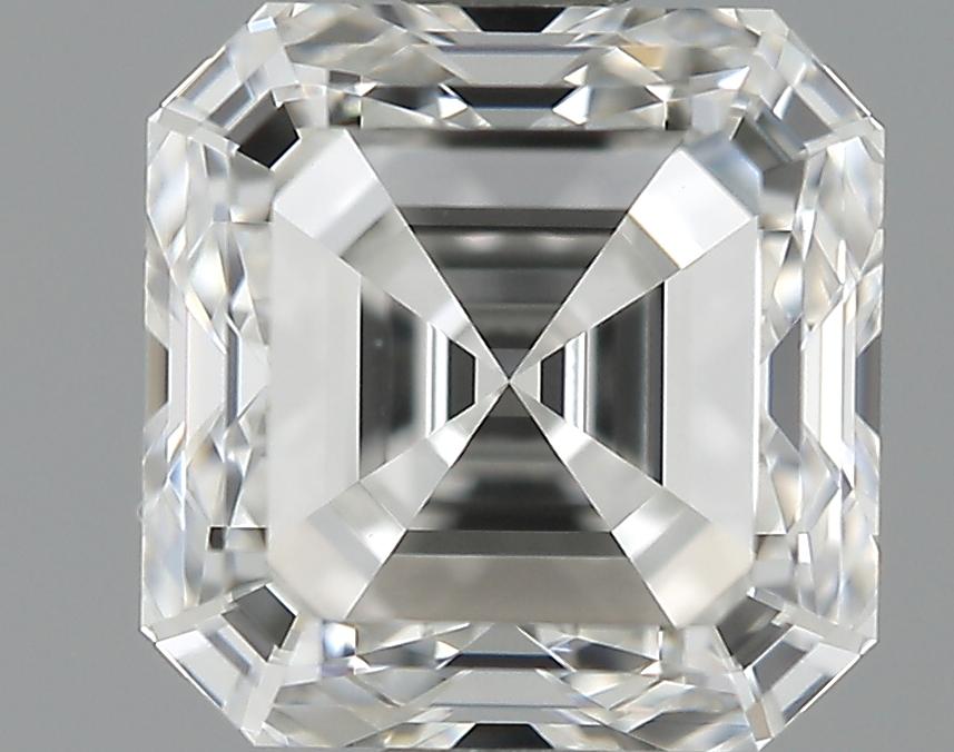 1.02 Carat F-VVS1 Ideal Asscher Diamond Image 