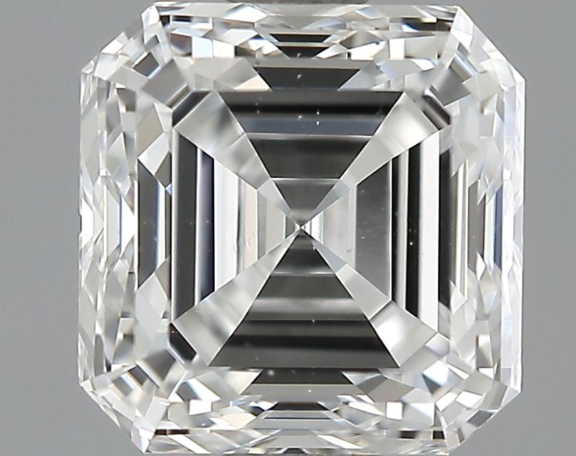 1.01 Carat E-VS2 Ideal Asscher Diamond Image 1