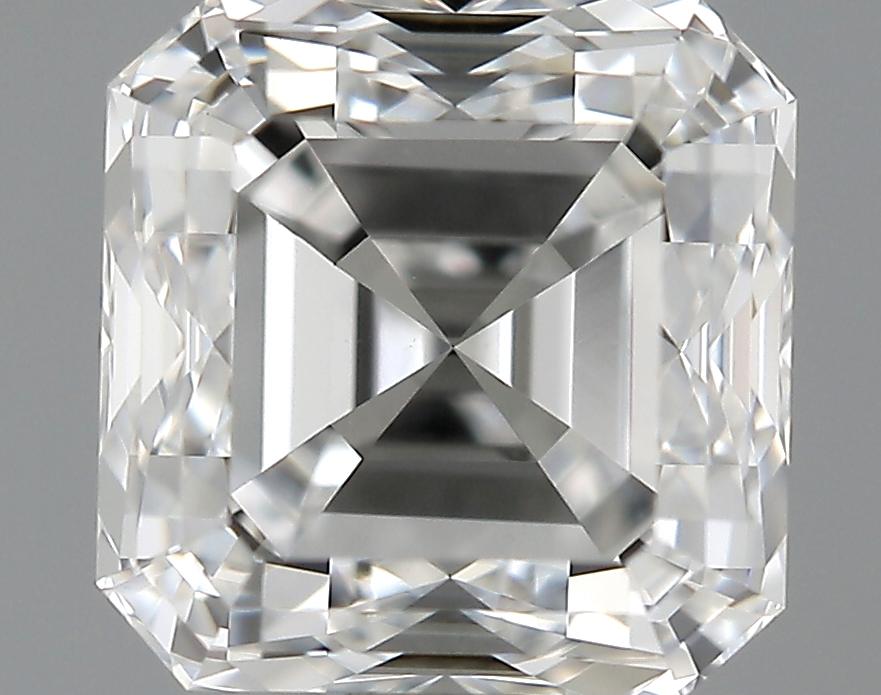 1.01 Carat E-VS1 Ideal Asscher Diamond Image 