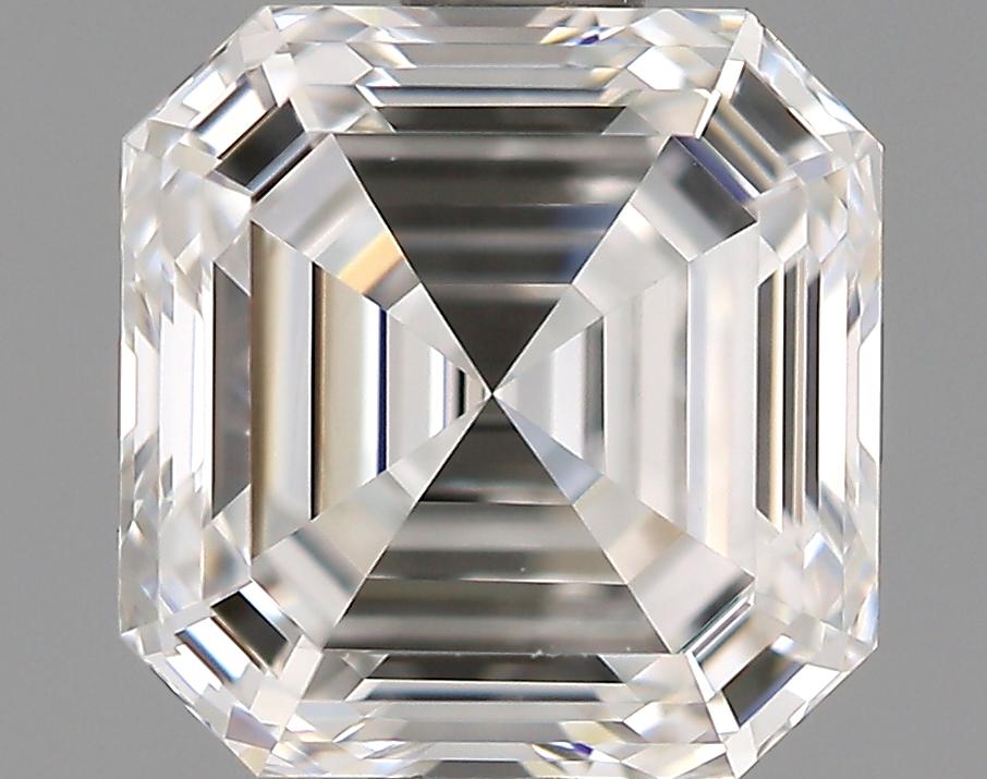1.02 Carat D-VVS2 Ideal Asscher Diamond Image 
