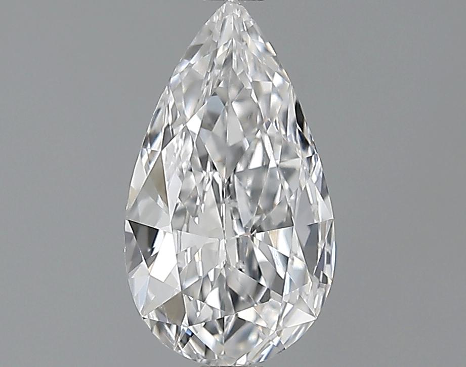 1.01 Carat D-SI1 Excellent Pear Diamond Image 1